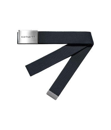 CARHARTT WIP CLIP BELT CHROME I019176 DEEP NIGHT