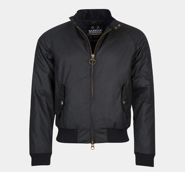 BARBOUR INTERNATIONAL STEVE McQUEEN MERCHANT WAX JACKET BLACK