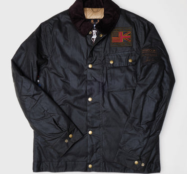 Barbour International Steve McQueen Workers Wax Jacket Sage