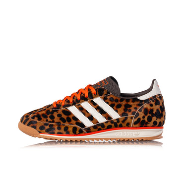 ADIDAS WOMENS SL 72 OG JI0189 DUNKELBRAUN OFF WHITE LEOPARDENDRUCK