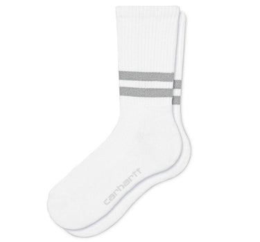 CARHARTT FLECT SOCKS I028171 WHITE REFLECTIVE GREY