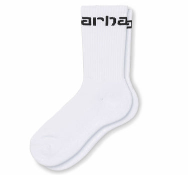 Carhartt SOCKS I027705 White Black