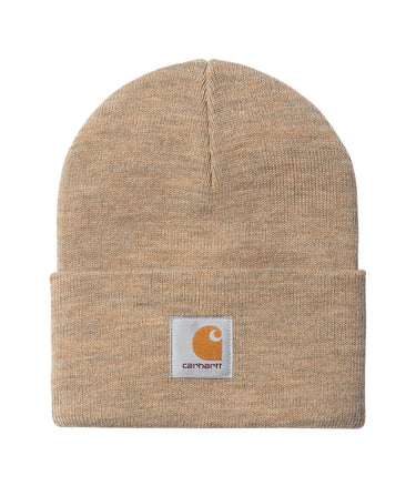 CARHARTT WIP ACRYLIC WATCH HAT I020175 LEATHER HEATHER
