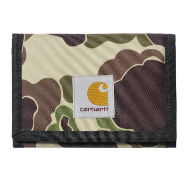 CARHARTT WIP ALEC WALLET I031471 CAMO DUCK GREEN