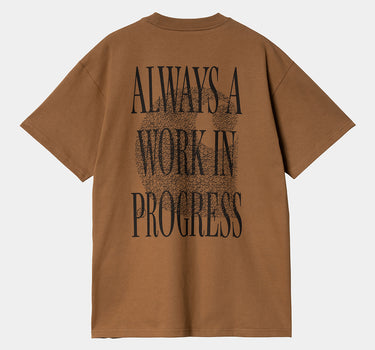 CARHARTT WIP ALWAYS A WIP T-SHIRT I033174 HAMILTON BROWN