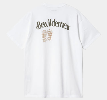 CARHARTT WIP BEWILDERNESS  T-SHIRT I032418 WHITE