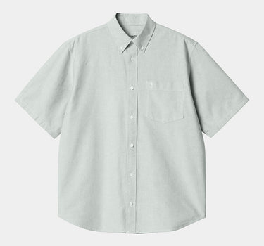 CARHARTT WIP BRAXTON SHIRT I031454 AGAVE SHORT SLEEVES