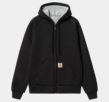 CARHARTT WIP CAR LUX  HOODED JACKET I032935 BLACK