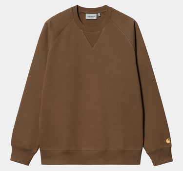 CARHARTT WIP CHASE SWEATSHIRT I033660 CHOCOLATE