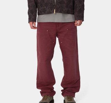 Carhartt Wip Double Knee Pant I031501 MALBEC AGED TOLEVAS