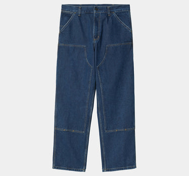 Carhartt Wip Double Knee Pant I032699 Blue Stone Washed