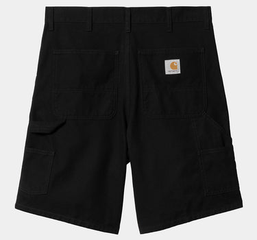 Carhartt Wipダブル膝ショートI033118ブラックリンセット