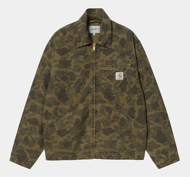 Carhartt Wip Duck Detroit Jacket I034281 Camo Duck Office Green