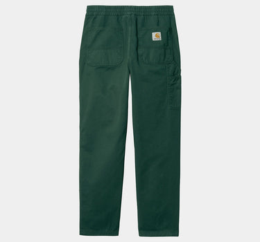 CARHARTT WIP FLINT PANT I029919 DISCOVERY GREEN TWILL GARMENT DYED