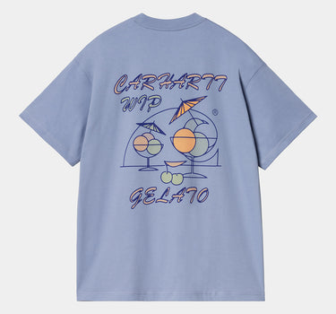 CARHARTT WIP GELATO T-SHIRT I033668 CHARM BLUE