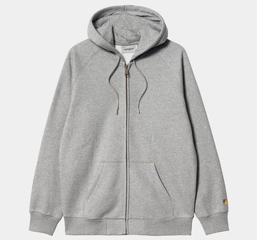 CARHARTT WIP HOODED CHASE JACKET I033664 GREY HEATHER