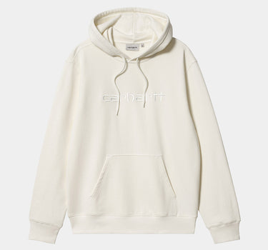 CARHARTT WIP HOODED DUSTER SWEATSHIRT I030145 WAX GARMENT DYED