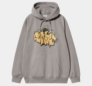 CARHARTT WIP HOODED YUTE SWEATSHIRT I033937 MISTY GREY