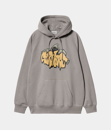 CARHARTT WIP YUTE SWEATSHIRT MIT KAPUZE I033937 NEBELGRAU
