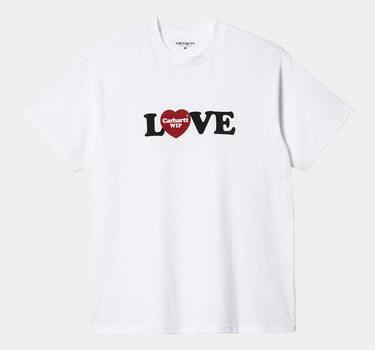 CARHARTT WIP LOVE T-SHIRT I032179 WHITE