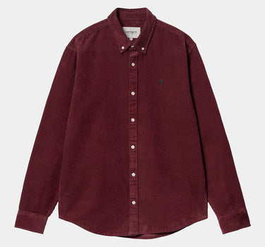 CARHARTT WIP MADISON CORD SHIRT I029958 MALBEC