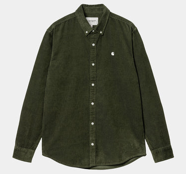 CARHARTT WIP MADISON CORD SHIRT I029958 TARRAGON