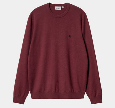 CARHARTT WIP MADISON SWEATER I030841 MALBEC