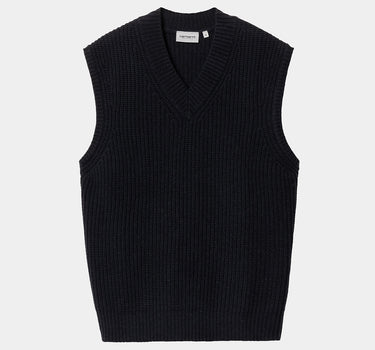 CARHARTT WIP MARLON VEST SWEATER I033909 DARK NAVY