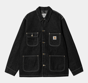 CARHARTT WIP OG CHORE COAT I031896 BLACK ONE WASH