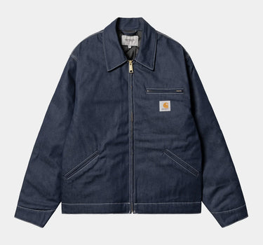 Carhartt Wip OG 디트로이트 재킷 i033039 블루 딱딱한