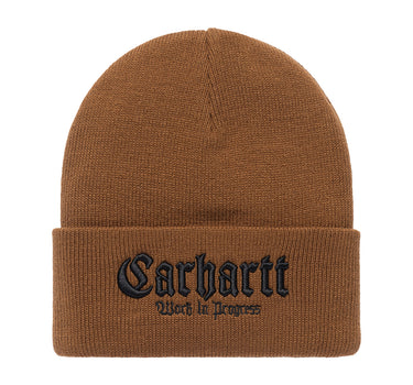 CARHARTT WIP ONYX BEANIE I032859 BROWN BLACK