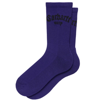 CARHARTT WIP ONYX SOCKS I032862 TYRIAN PURPLE BLACK