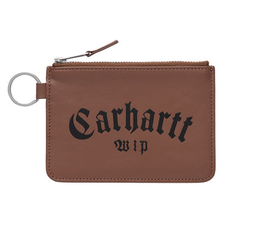 CARHARTT WIP ONYX ZIP WALLET I033228 COGNAC