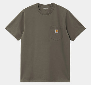 Carhartt Wip Pocket T-shirt I030434 Dark Mirage Green