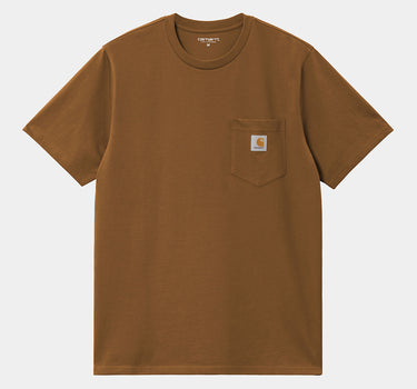 Carhartt Wip Pocket T-shirt I030434 Deep Hamilton Brown