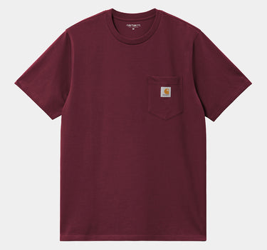 CARHARTT WIP POCKET T-SHIRT I030434 MALBEC