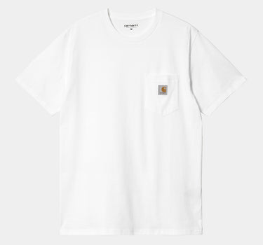 Carhartt wip pocket t-shirt i030434 white