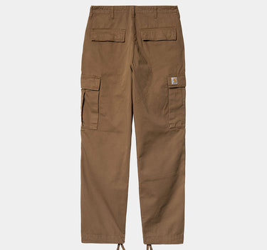 Carhartt Wip Wip REGARGO PANT I030475 TAMARIND MORAGA TWILL GARMENT teint