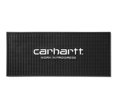 CARHARTT WIP SCRIPT DRAINING MAT I034141 BLACK WHITE