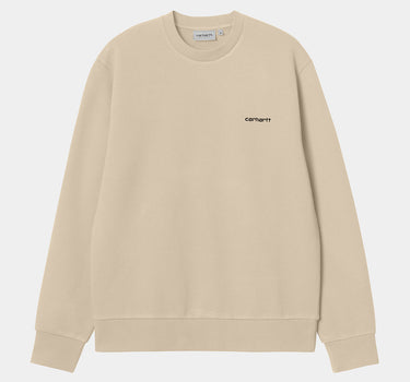 CARHARTT WIP SCRIPT EMBROIDERY SWEATSHIRT I033657 WALL