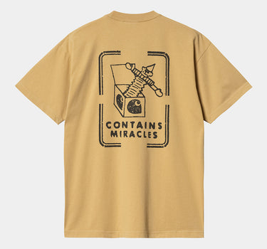 CARHARTT WIP STAMP T-SHIRT I033670 BOURBON