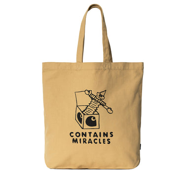 CARHARTT WIP STAMP TOTE BAG I033629 BOURBON  BLACK