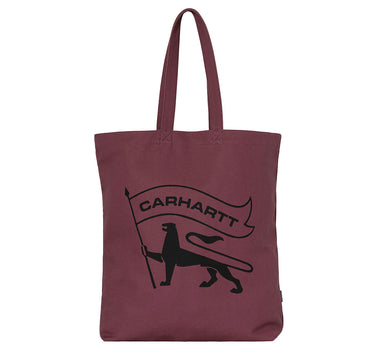 CARHARTT WIP STAMP TOTE BAG I033629 DUSTY FUCHSIA