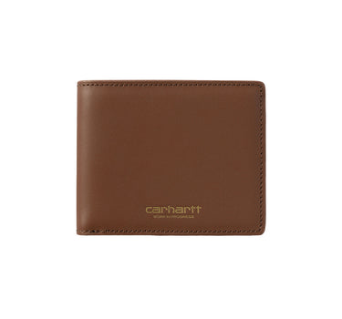 CARHARTT WIP VEGAS BILLFOLD WALLET I033228 COGNAC GOLD