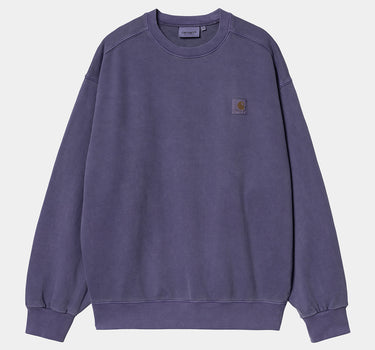 CARHARTT WIP VISTA SWEATSHIRT I029522 AURA GARMENT DYED