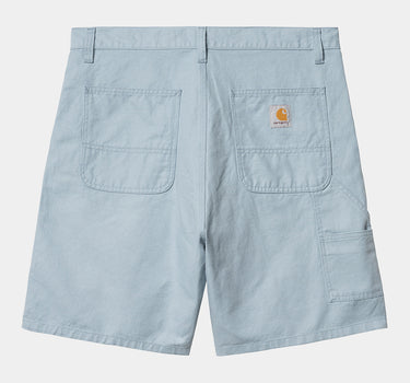 Carhartt Wip Walter single nee Short i033583 Cottonlinen Misty Sky -Rinsed