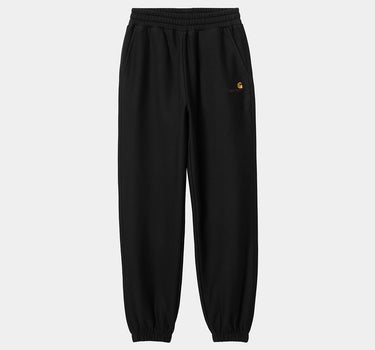 Carhartt wip 여자 미국 스크립트 땀 Pant I033651 Black