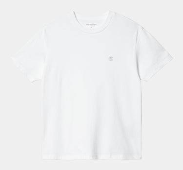 CARHARTT WIP WOMENS CASEY T-SHIRT I032206 WHITE