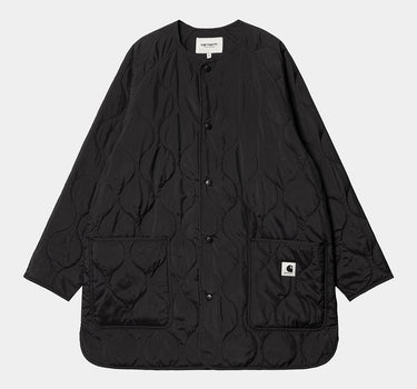 CARHARTT WIP WOMENS CHARLESTON LINER JACKET I032313 BLACK