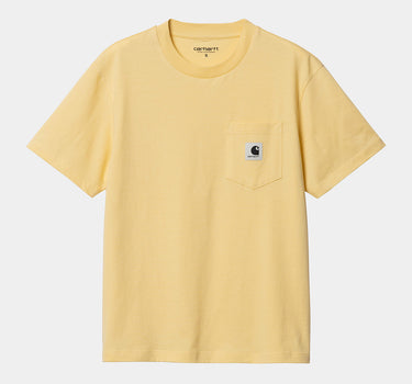 CARHARTT WIP WOMENS POCKET T-SHIRT I031832 CITRON